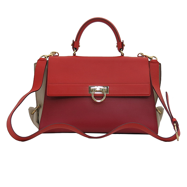 Ferragamo(��󰡸�) 21 D543 ���Ǿ� ��Ƽ �÷� ��ġ�� ���� �ΰ� ��� ��Ʈ�� + �����Ʈ�� 2WAY [�λ꼾�Һ���] �̹���2 - ���̺��� �߰���ǰ